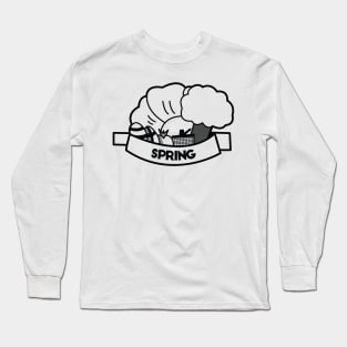 Lovely spring (Black) Long Sleeve T-Shirt